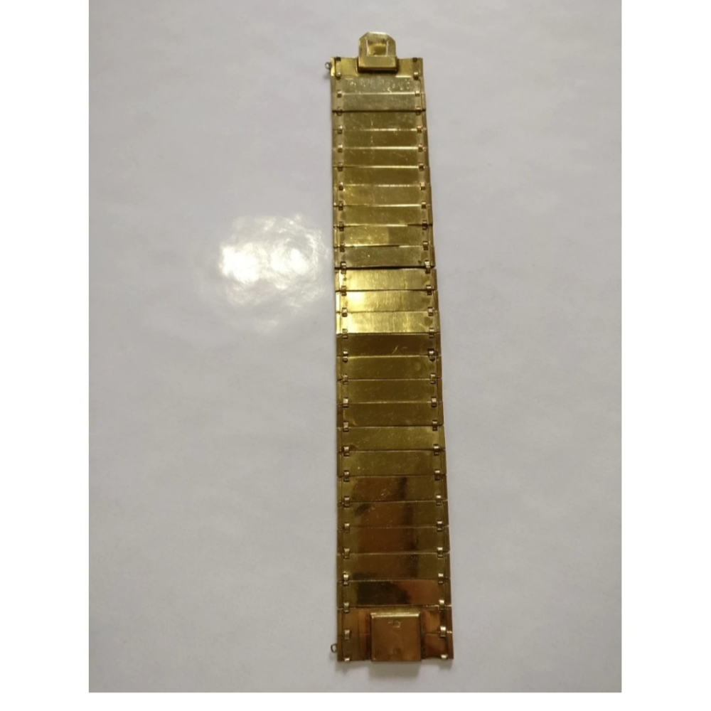 🇨🇦 Antique rolled gold bracelet by KJAG - Picture 2 of 8